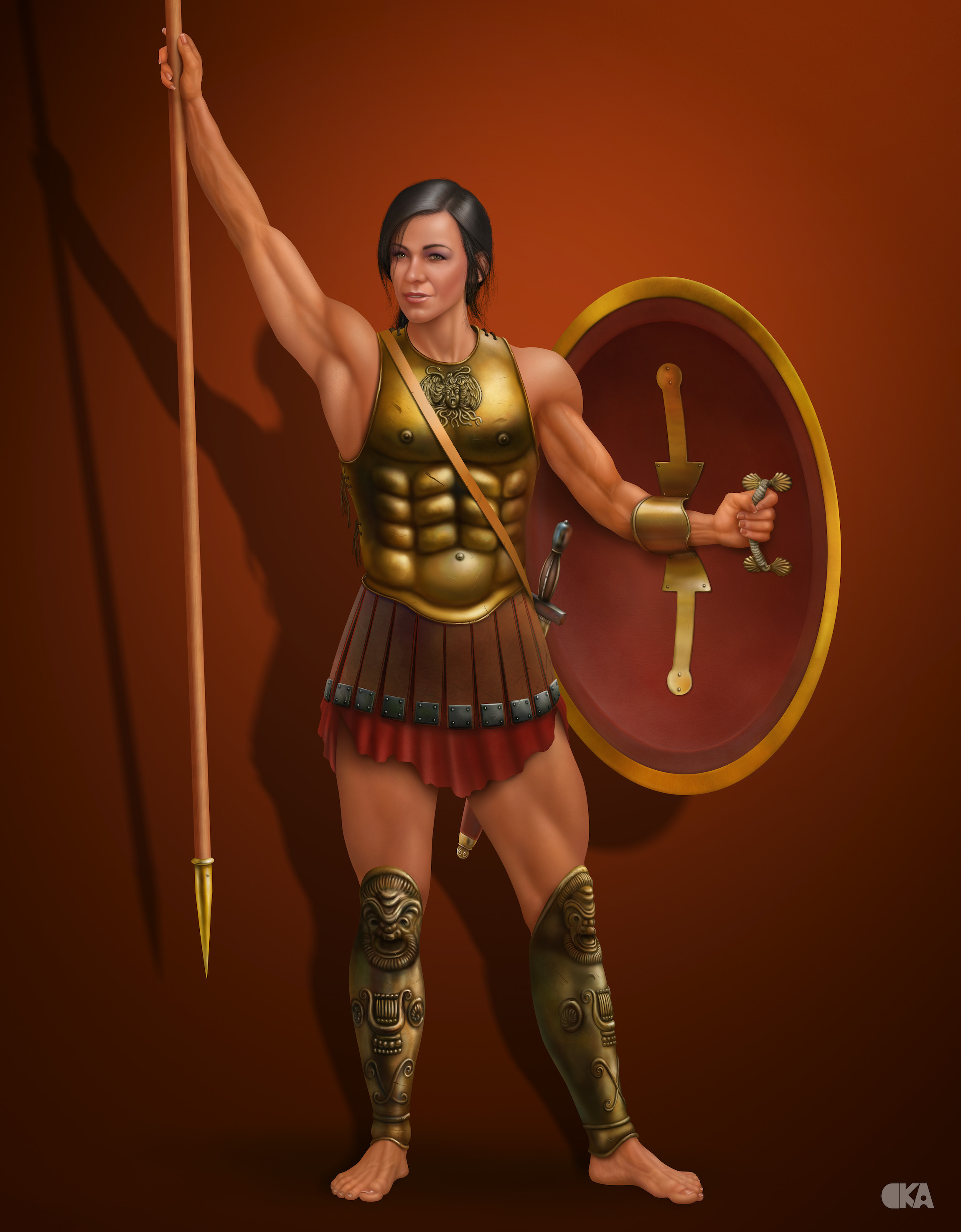 Female Hoplite