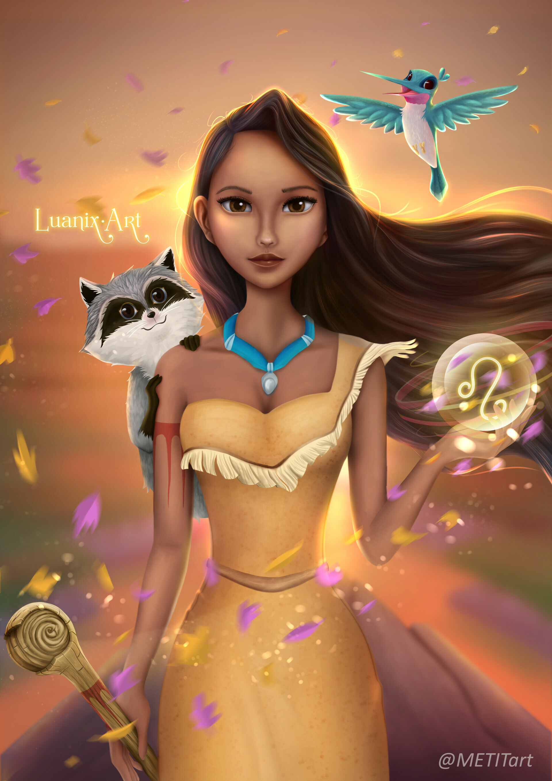 Artstation Pocahontas Leo Luanix Metit Art Isaque areas disney brazilian carnival pocahontas. artstation pocahontas leo luanix