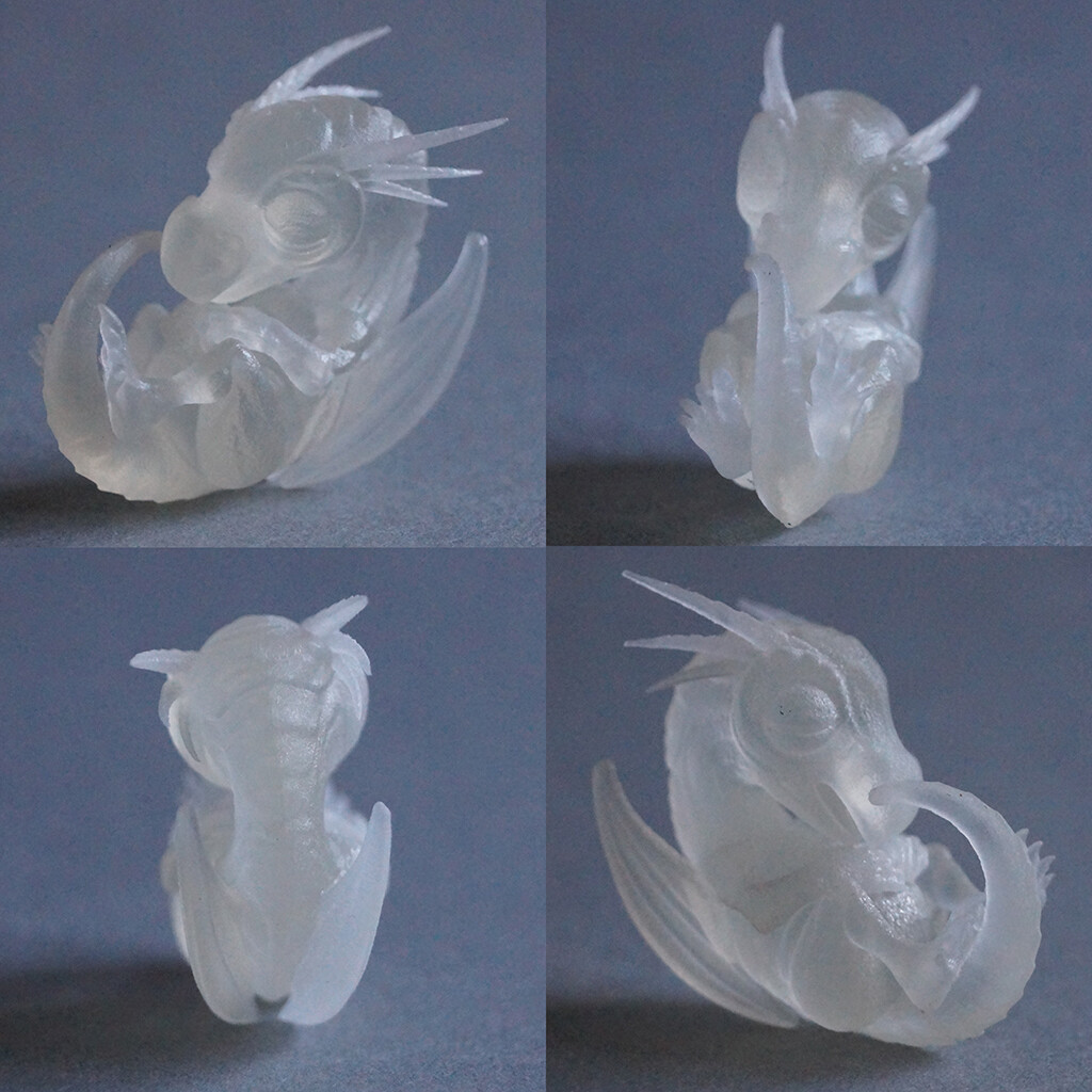 High Detail Plastic 'Crystal' Print