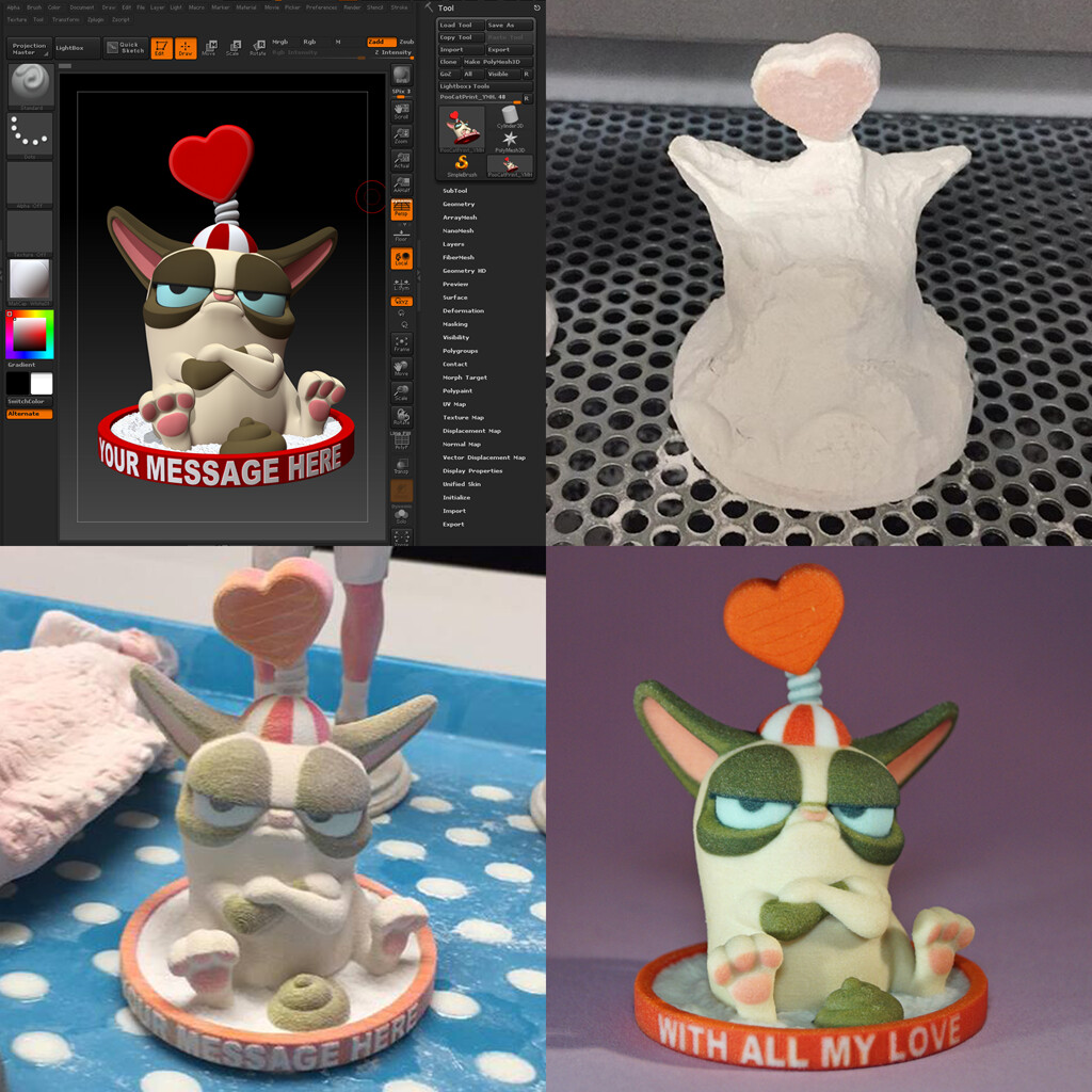 From ZBrush to Print