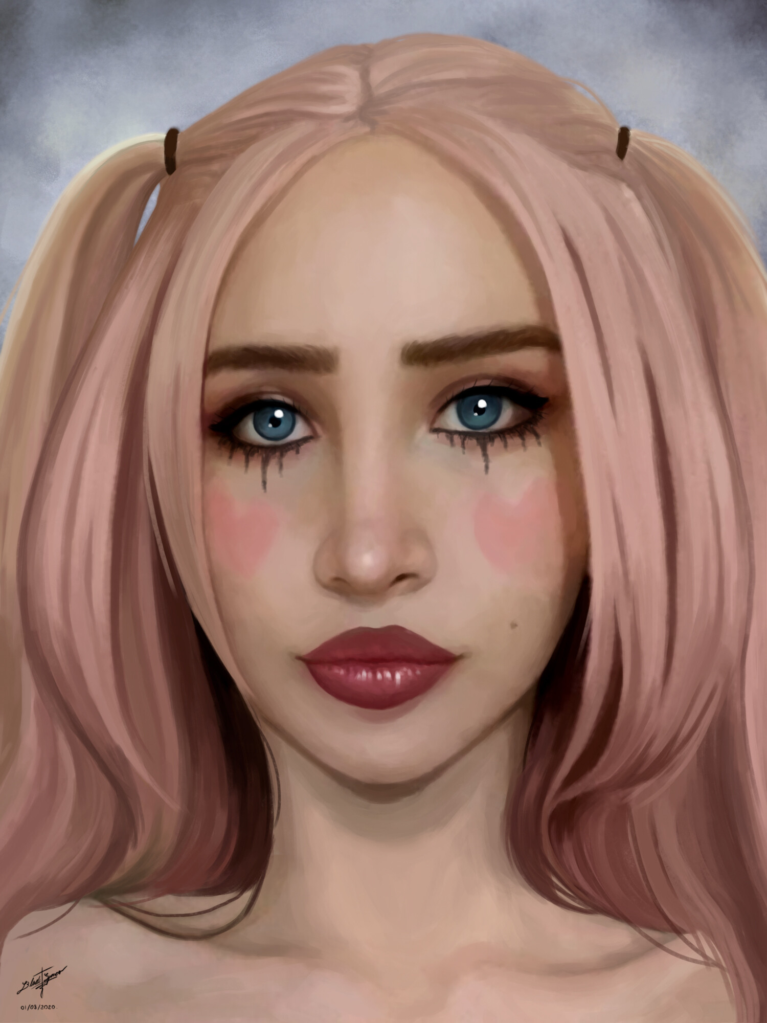 ArtStation The Pink Queen Quinn Darko