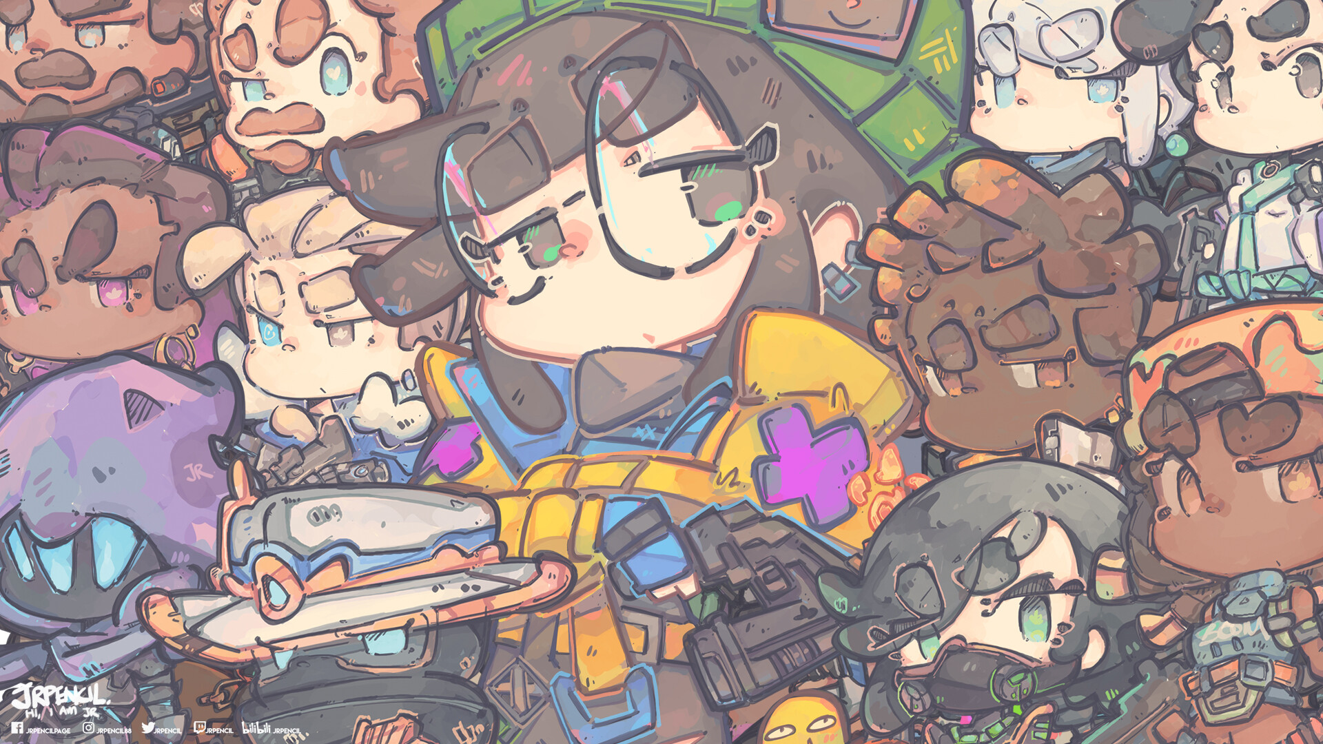 Artstation Valorant Wallpaper Time Jr Pencil