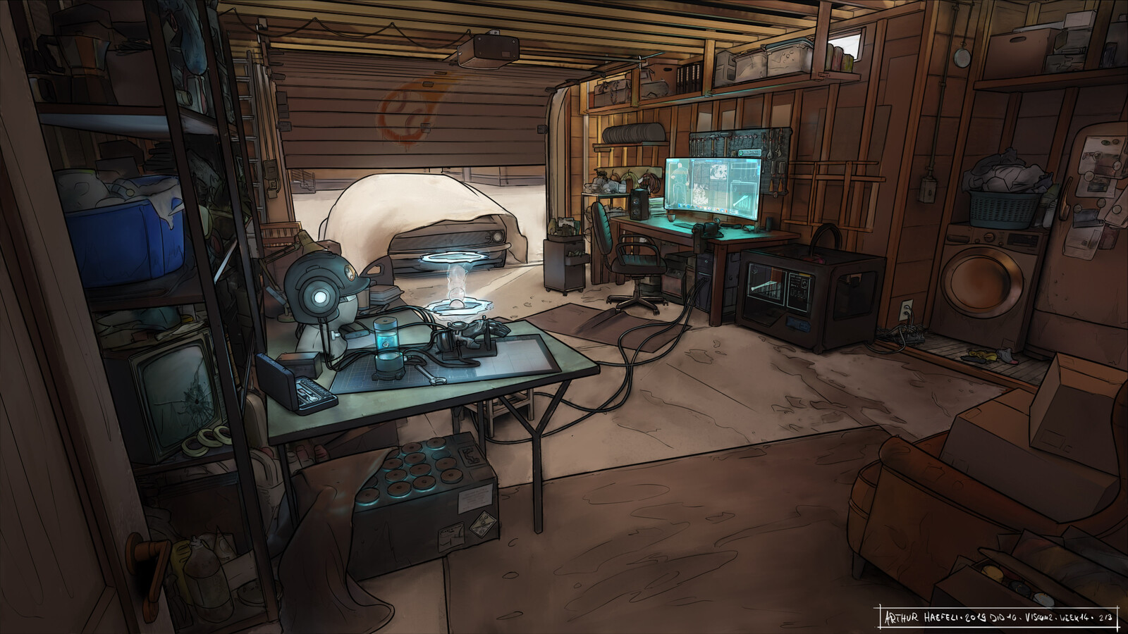 FZD SuperHero - Garage
