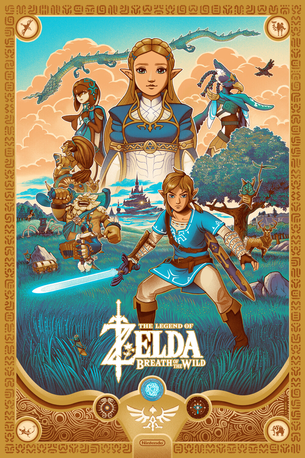 ArtStation - Zelda - The Legend of Zelda : Breath of the Wild