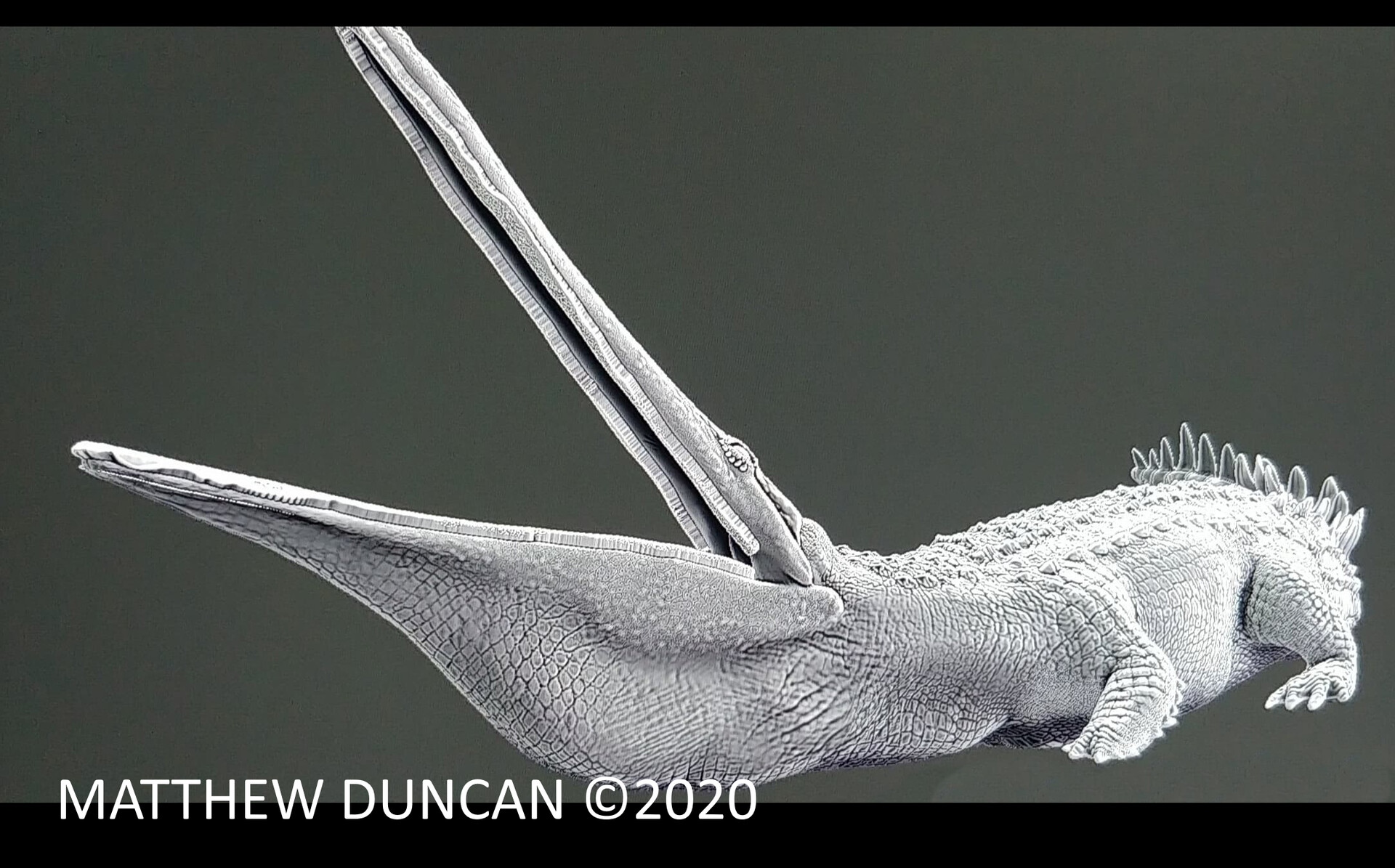 Matthew Duncan - Stomatosuchus Speed Sculpt