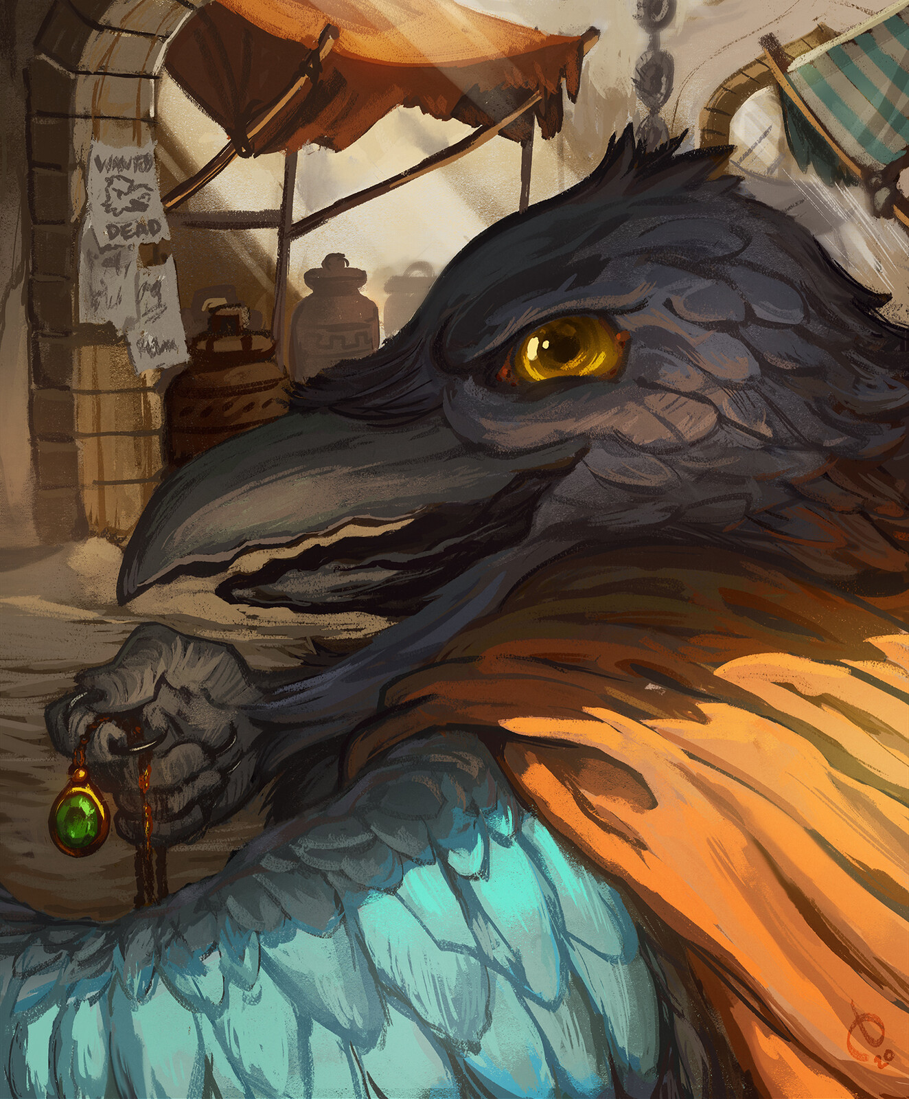 Chakka the Rogue - Character Portrait