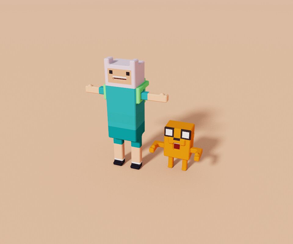 Adventure Time - Finn &amp; Jake Character
