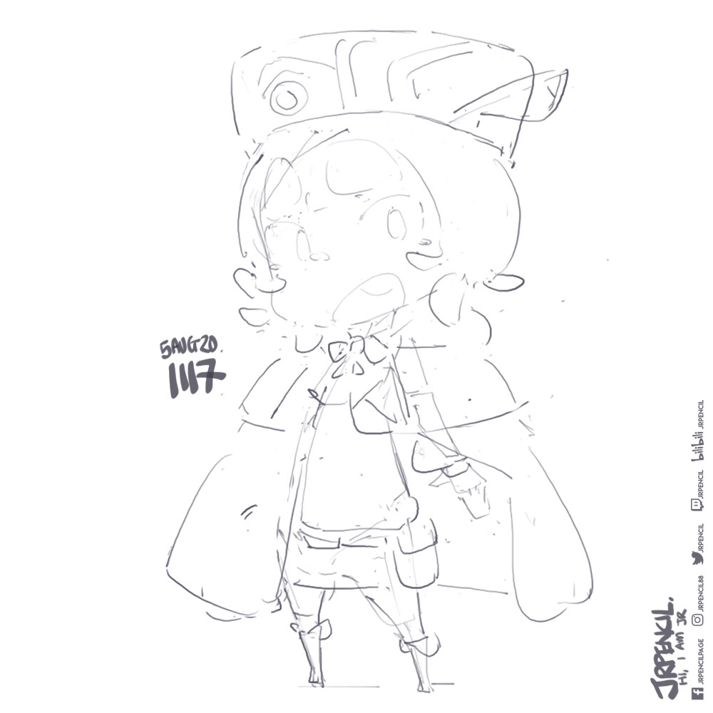 Artstation 1117 Otto Suwen Jr Pencil