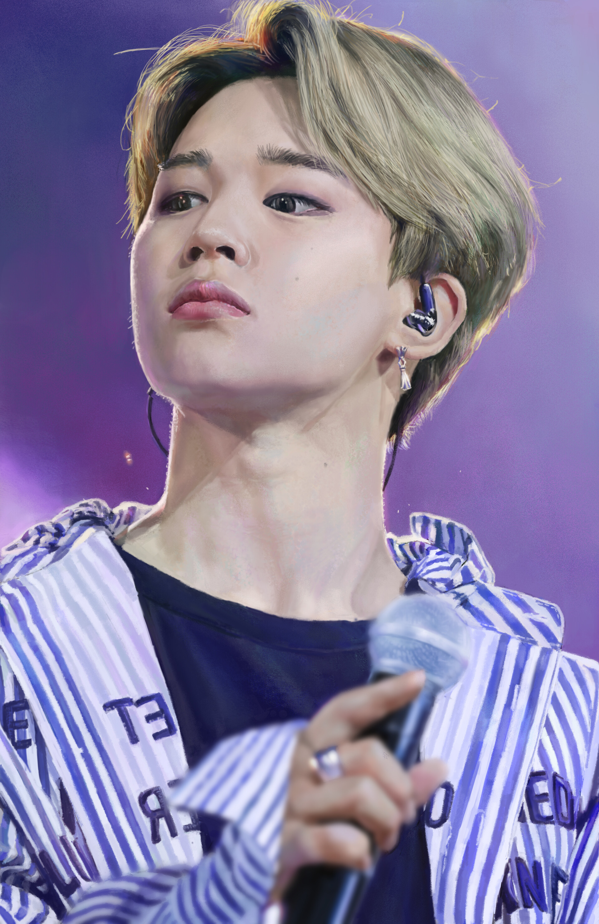 ArtStation - Drawing BTS: Jimin 지민