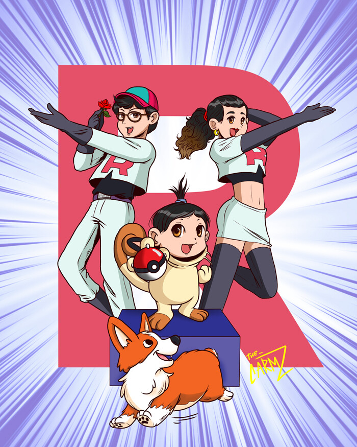  tolentino - Mendoza Family (Team Rocket Cosplay Anime)