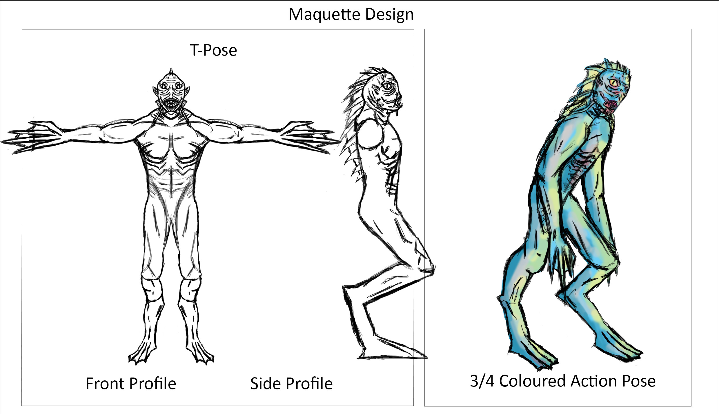 Maquette Design Drawings