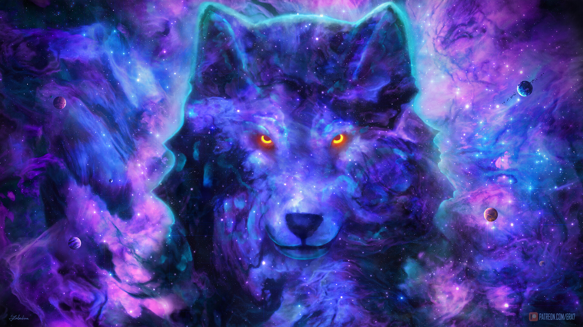 ArtStation - SPACE WOLF SPIRIT