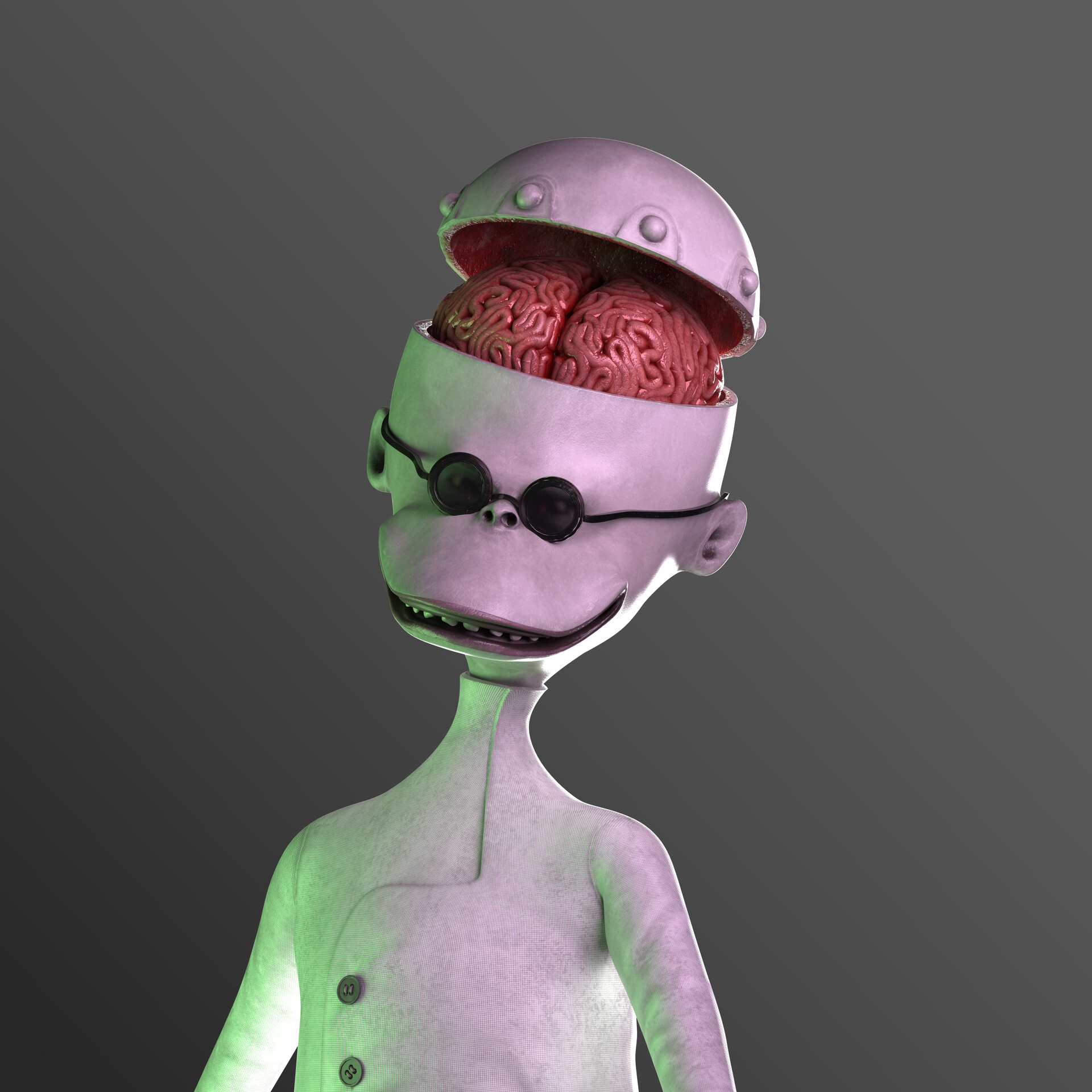 Artstation - Dr. Finkelstein From ''The Nightmare Before Christmas'' (Wip)
