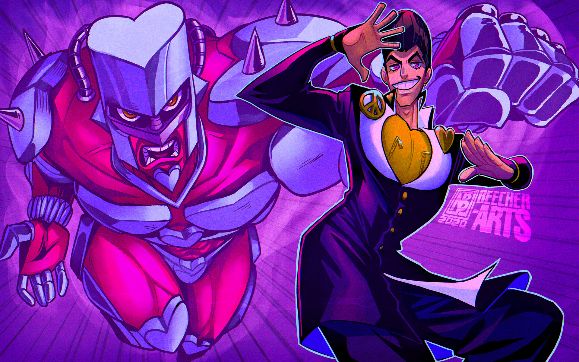 Artstation Josuke Higashikata Nicholas Beecher