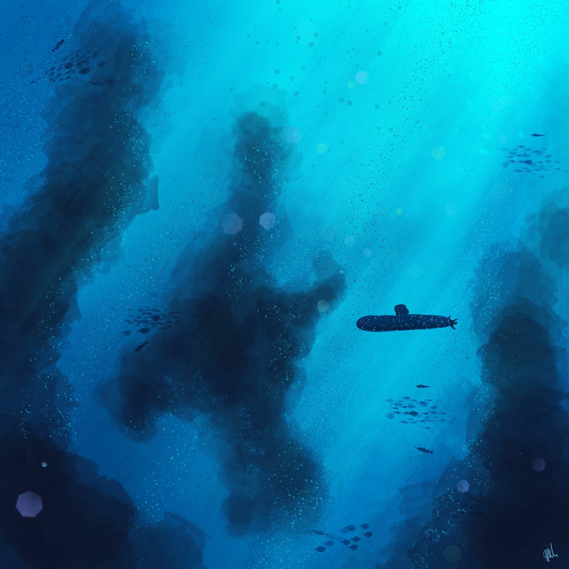 ArtStation - Submerged - Depth Quick Concepts