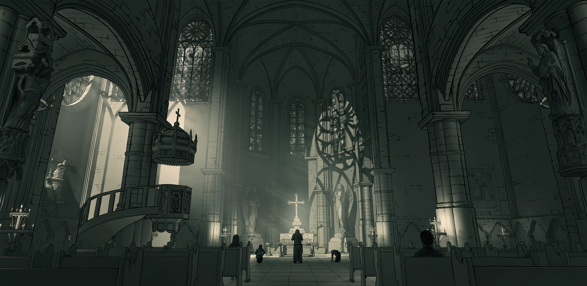 ArtStation Medieval Church