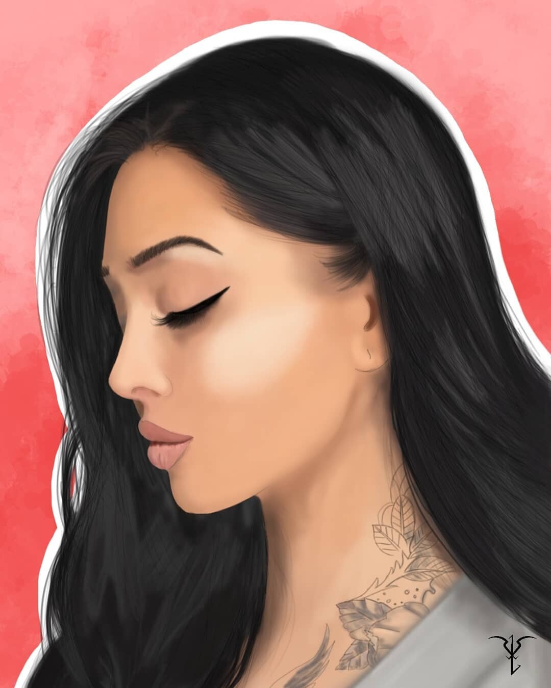 ArtStation - Gorgeous side view (Digital Art)