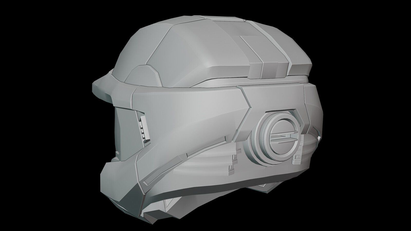 Glitch5970 - Halo: Infinite Helmet Remake (Fan Made)