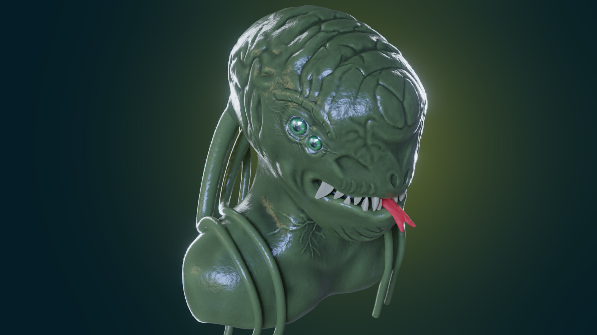 Artstation Alien Character Sculpt Ryan King
