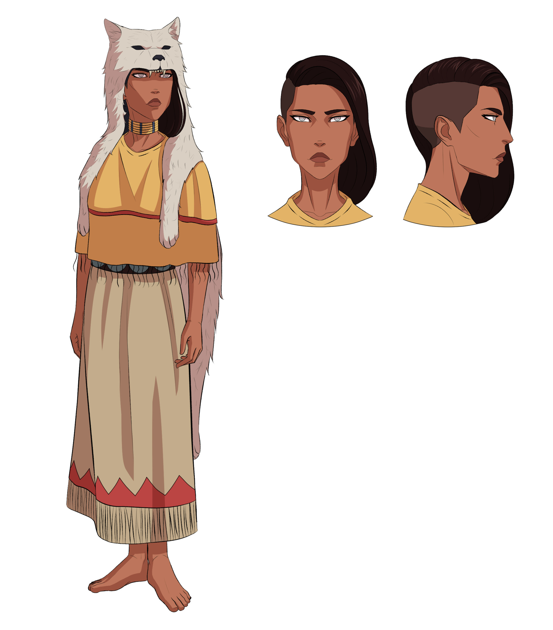 ArtStation - Concept Art of Native American