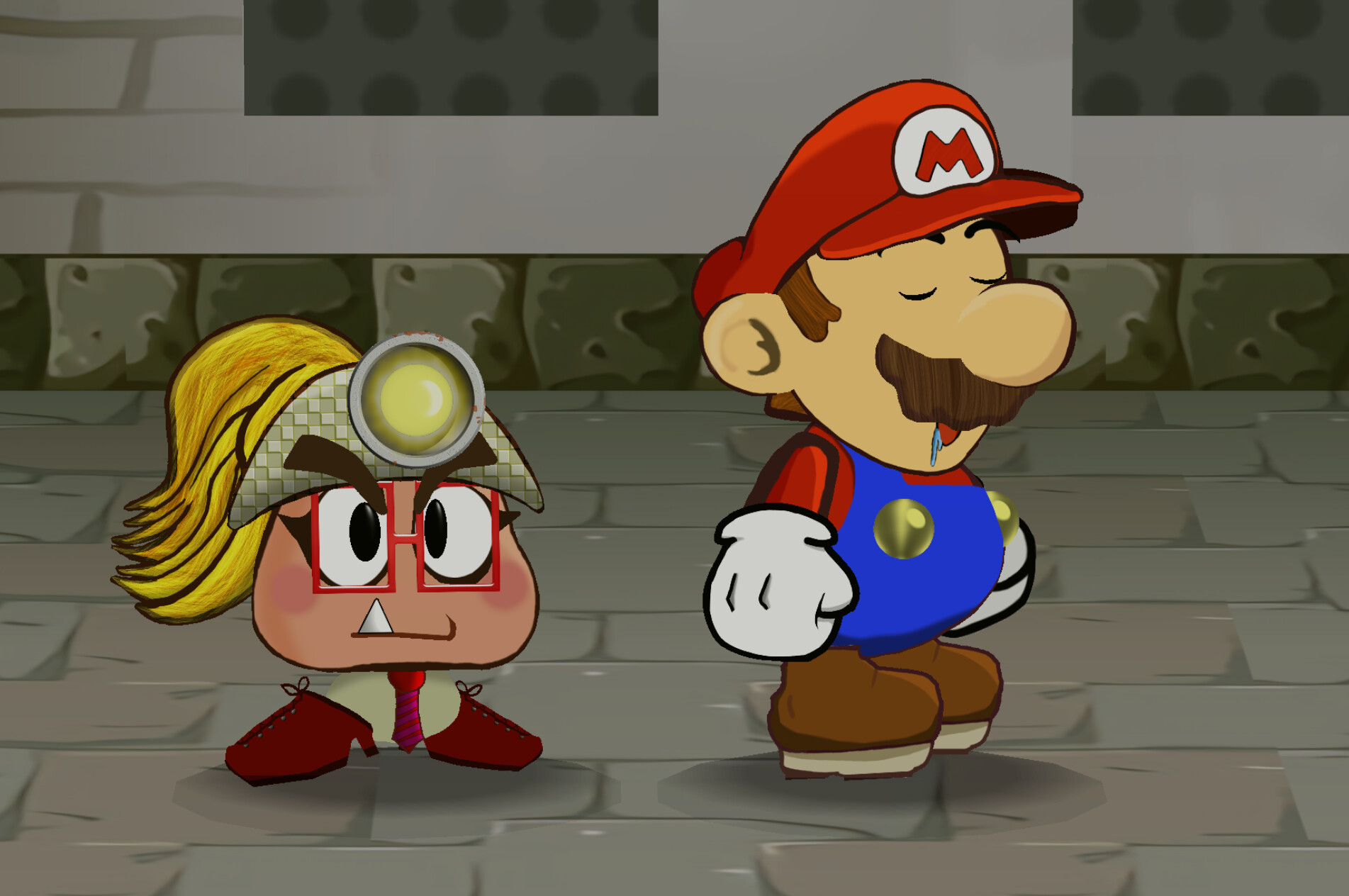 Artstation Paper Mario Ttyd Retexture J Blevins How do you beat these? paper mario ttyd retexture j blevins