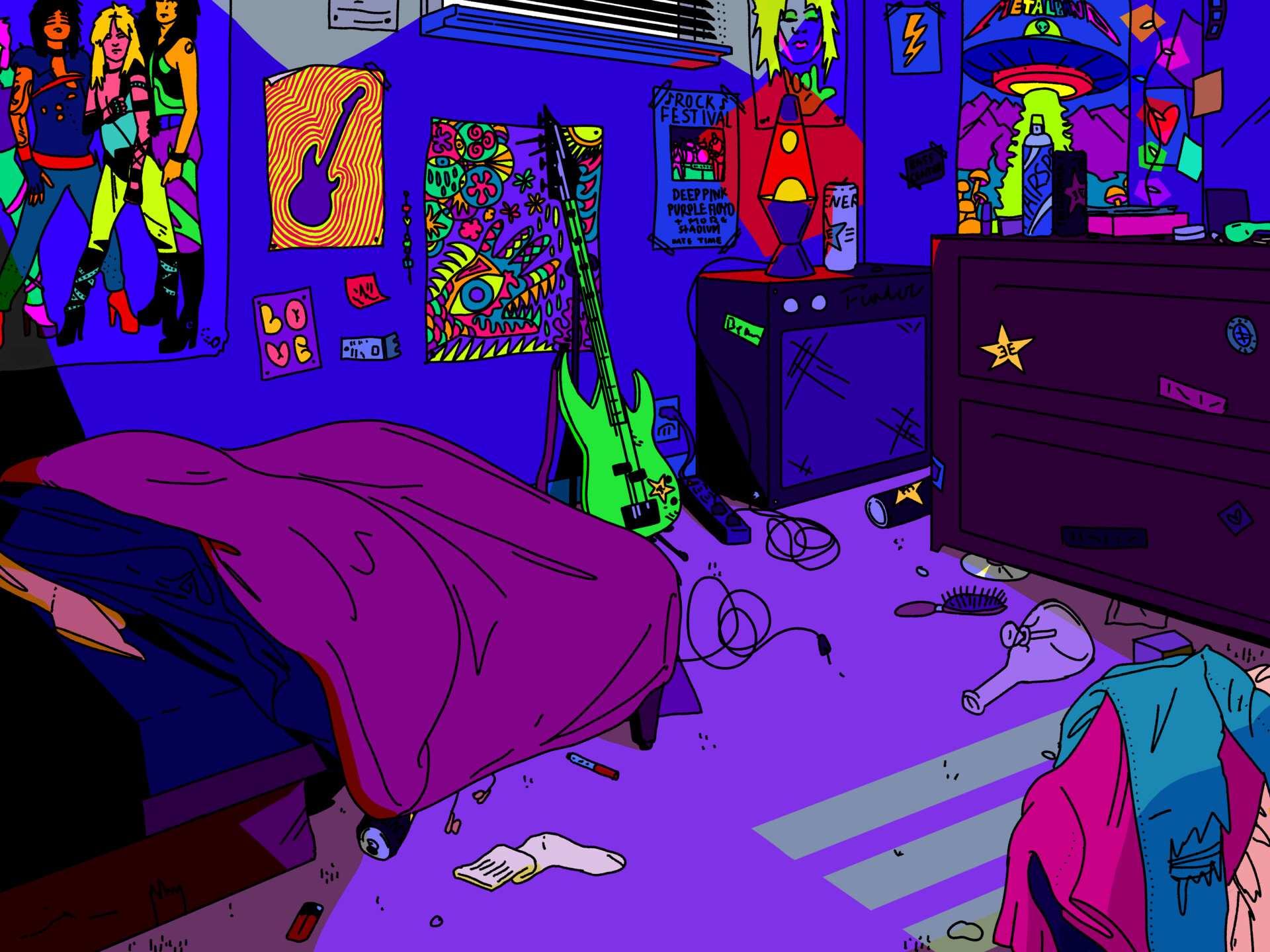 ArtStation - Stevie's Bedroom