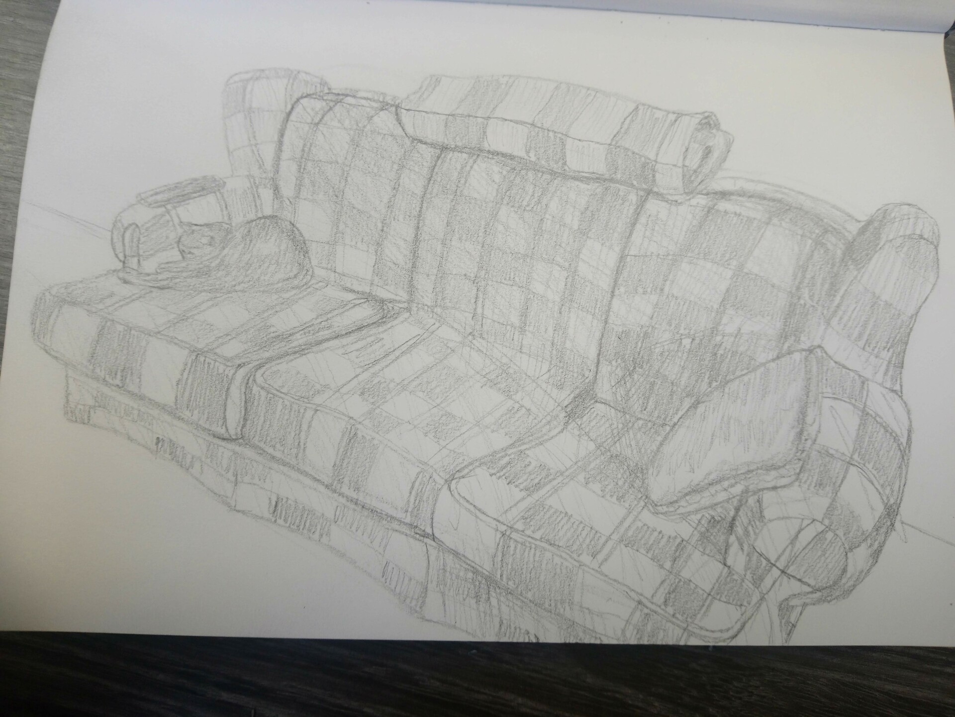 Artstation Sketch Of The Couch Calvin Nelson One of my friends requested this because i had free time to draw. artstation