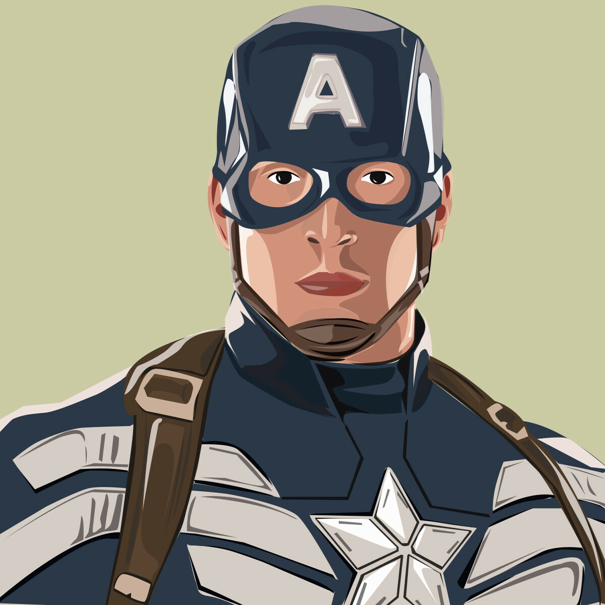 ArtStation - Captain America | Marvel Comics |Photoshop | Digital ...