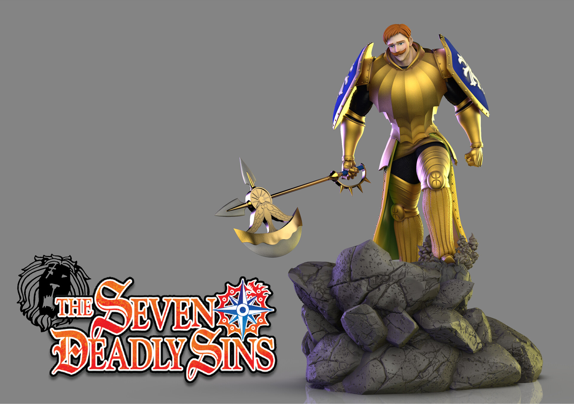 escanor action figure