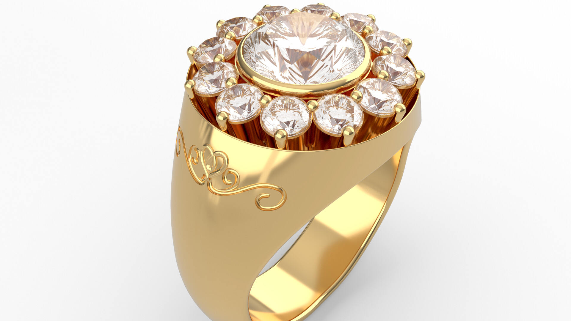 Signet ring rhino shop