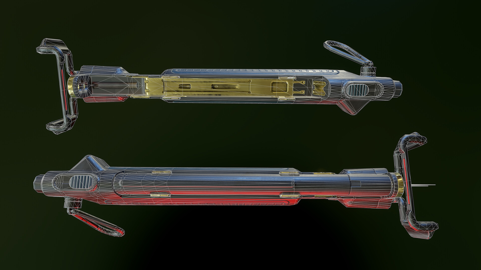 Maksym Skrypka scifi medical injector game ready