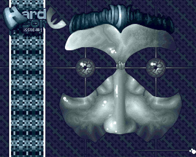 Hardcore Issue #1 Cover Art - Grey Mask