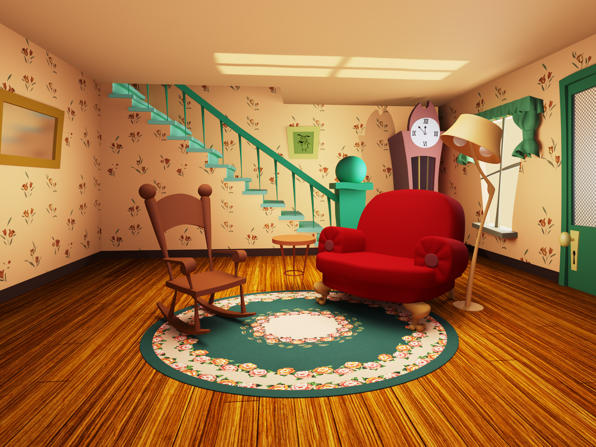 Courage The Cowardly Dog House Inside