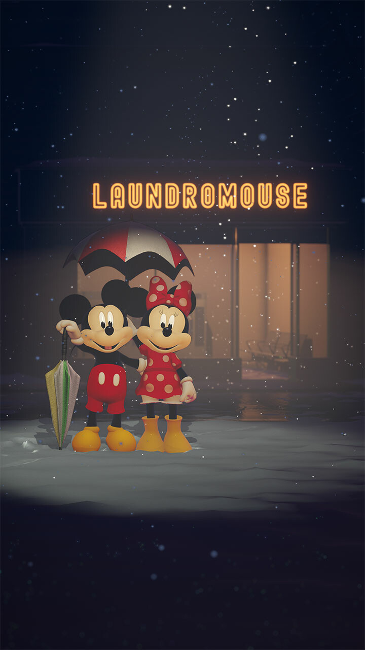 Aaron Trotter Mickey Minnie An Interactive Diptych