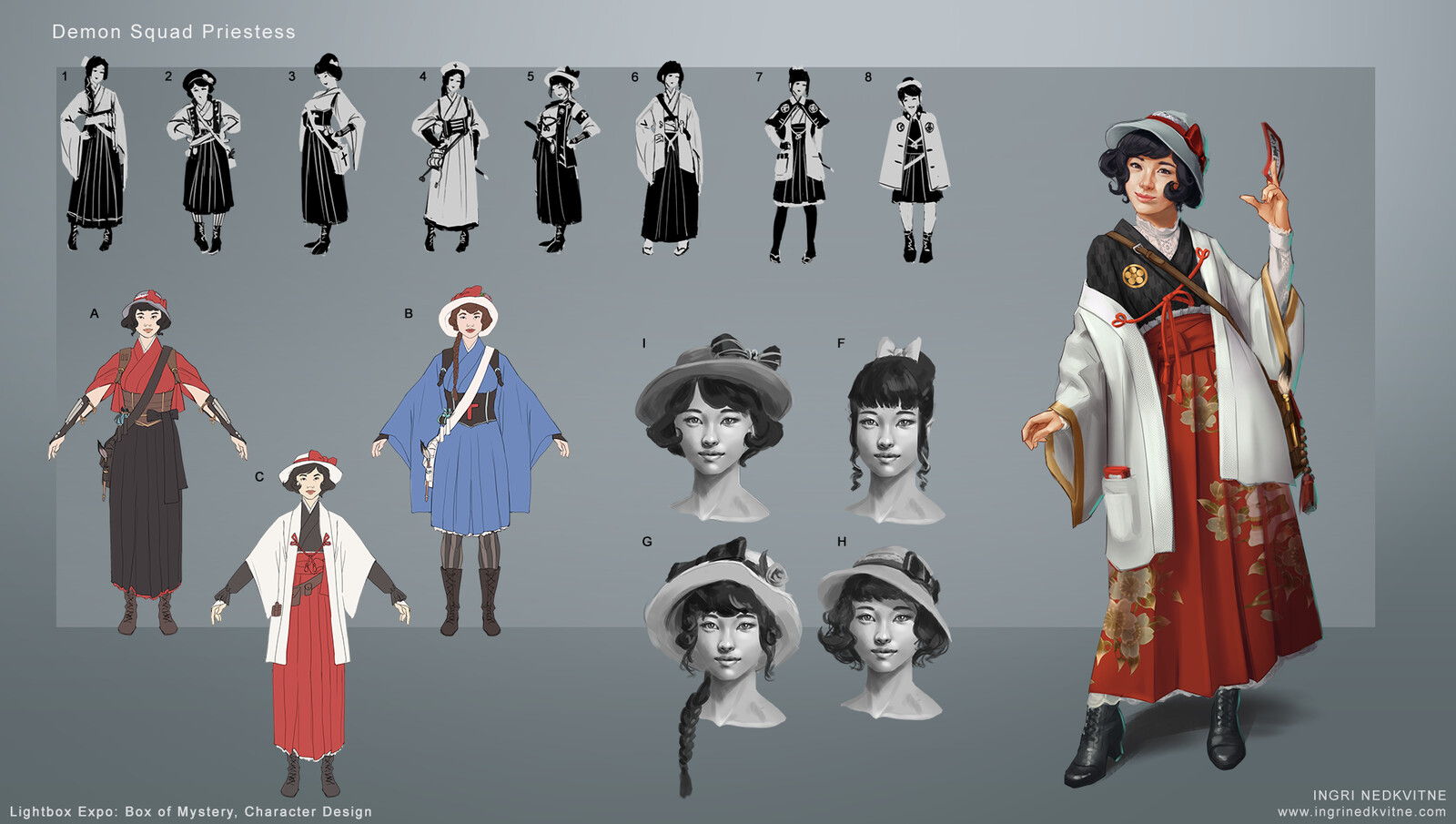 Iteration Process for Demon Squad Priestess