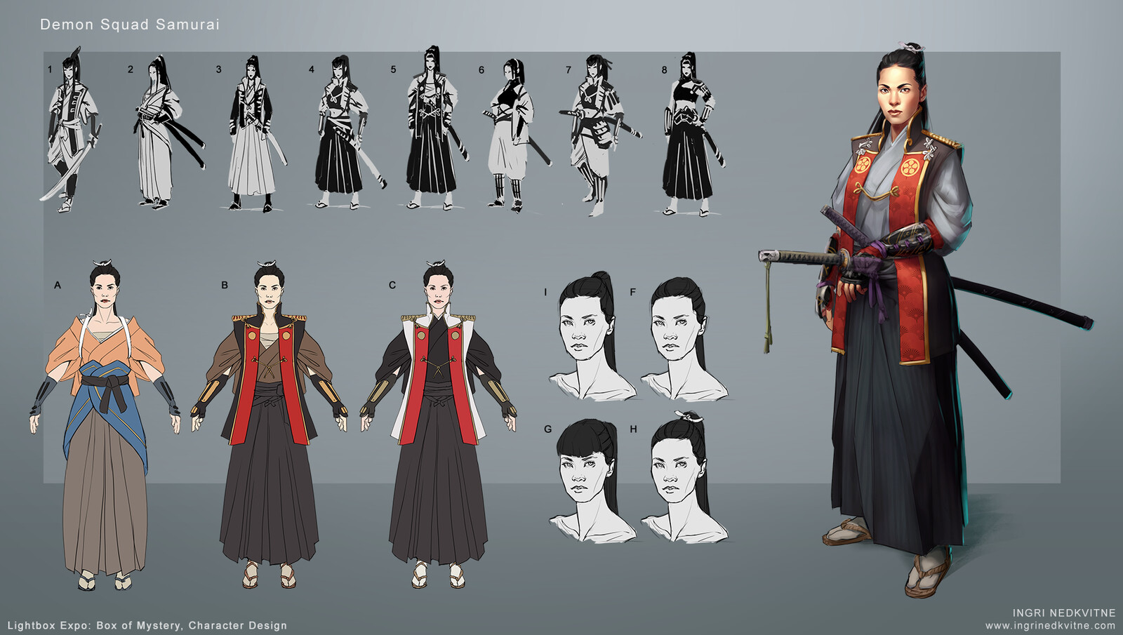 Iteration Process for Demon Squad Samurai