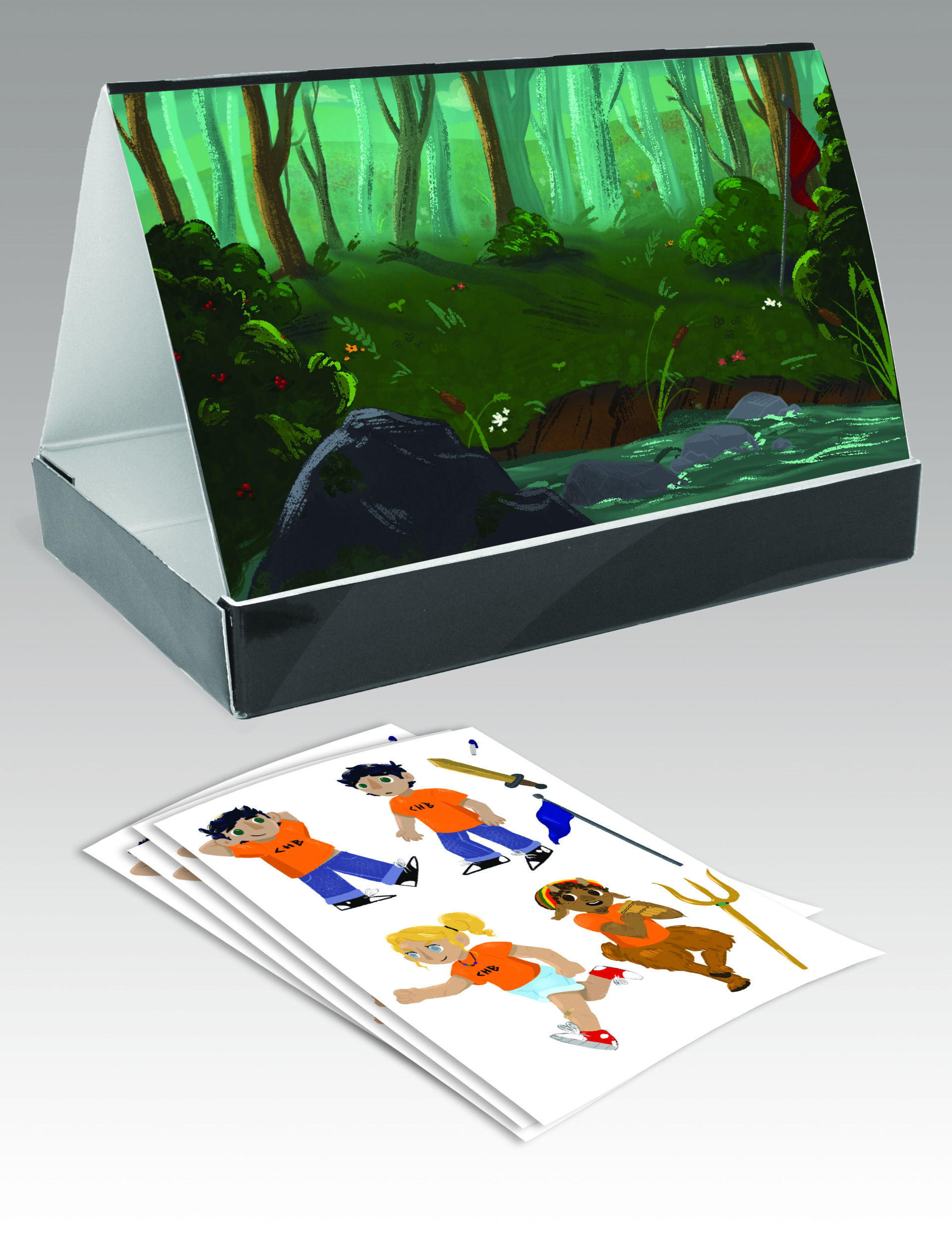 ArtStation - Percy Jackson Colorform Project