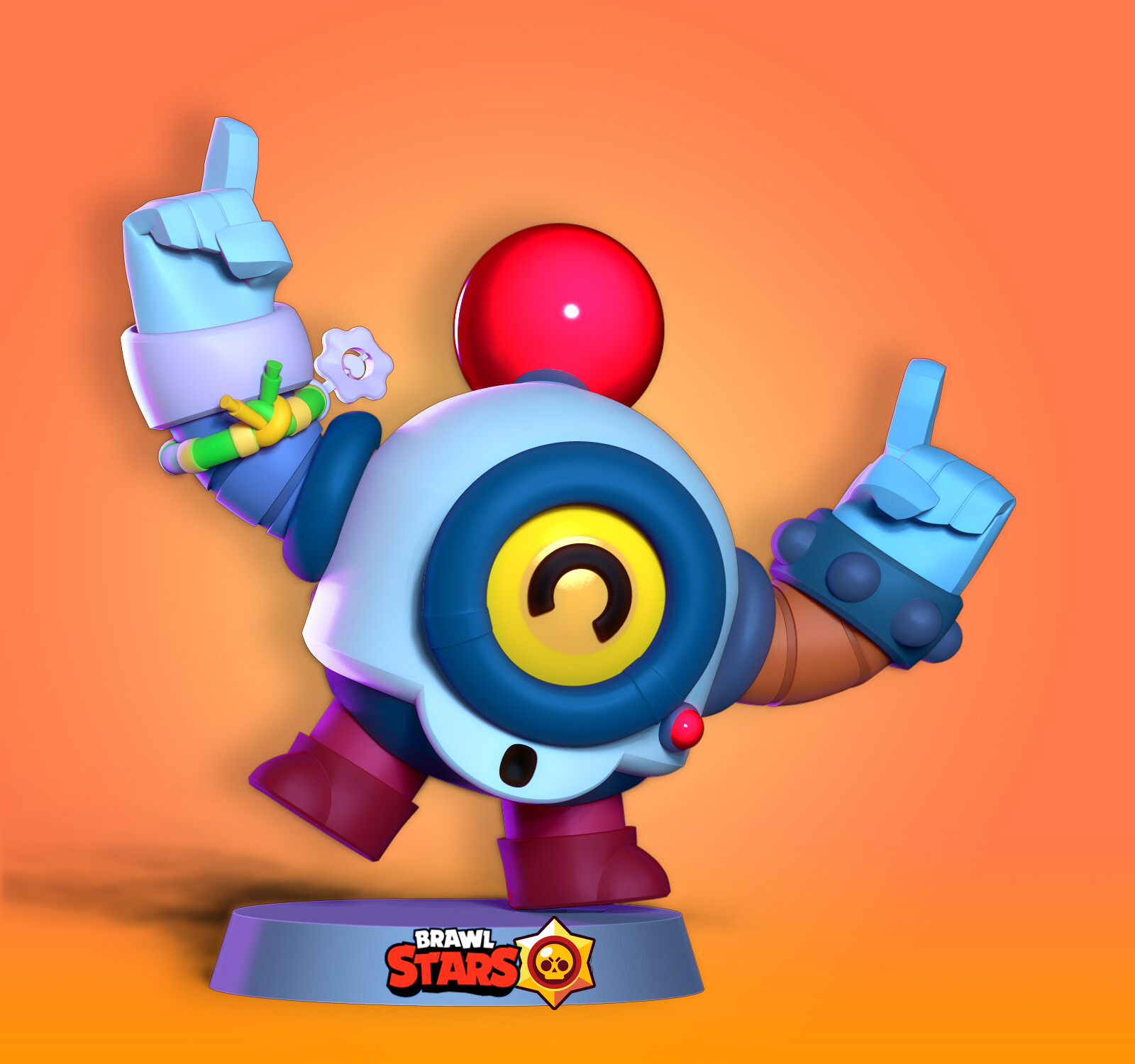 Sinh Nguyen Brawl Stars Fanart - brawl stara m