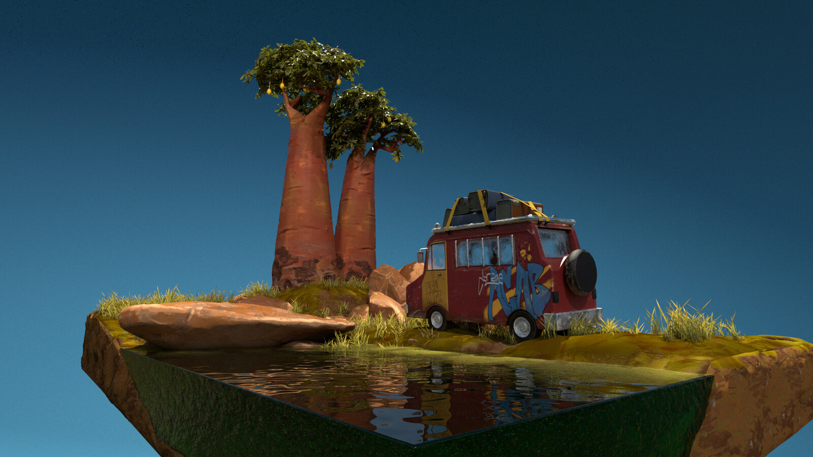 Savannah Diorama