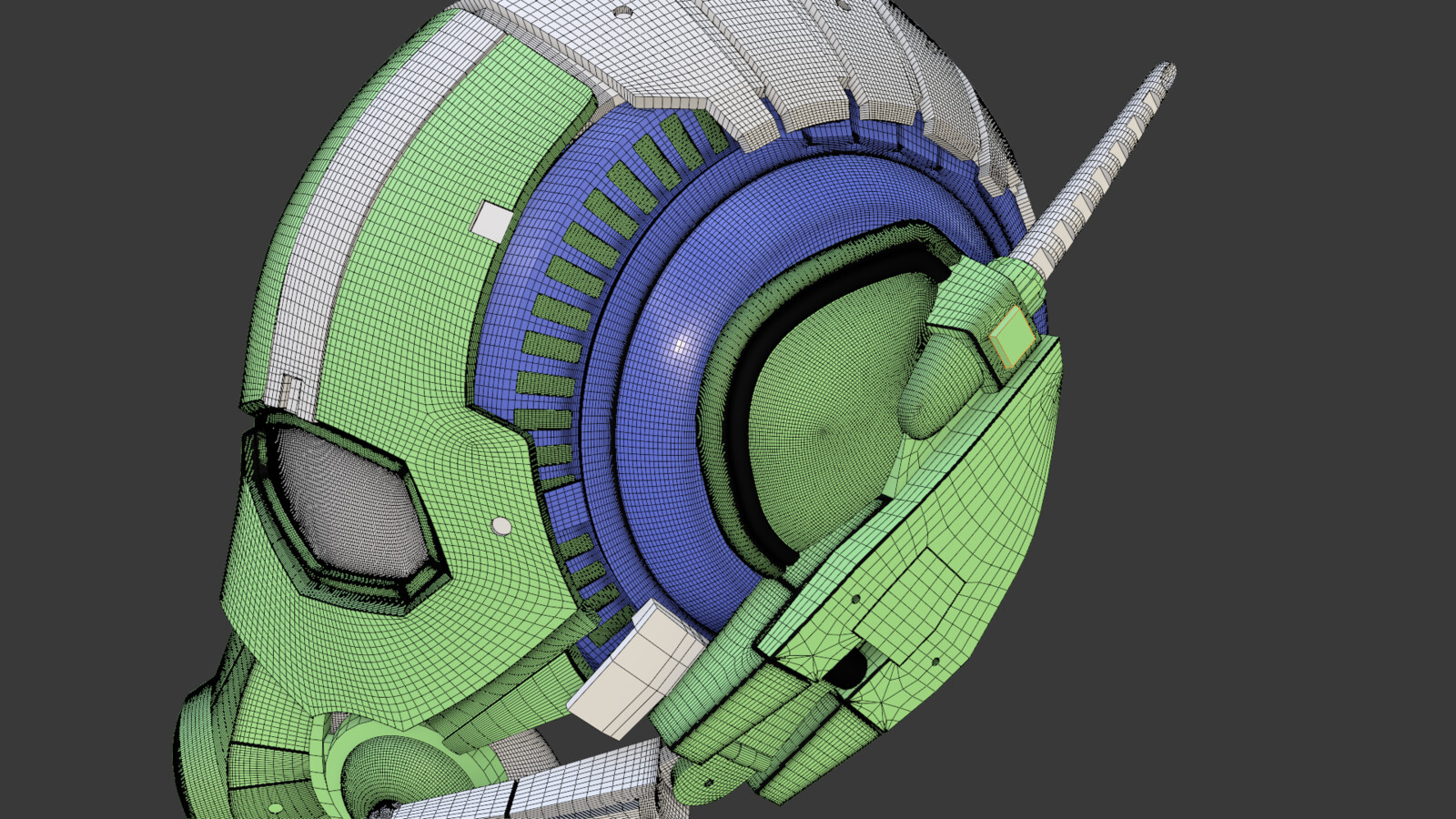 Modelled specifically for 3D printing. Resolution can be increased, but sharp edges and cuts will remain clean and precise.
