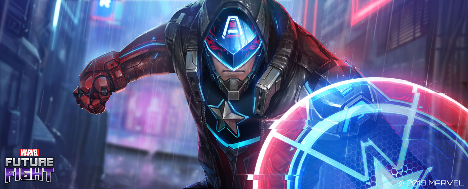 Seonhyeok Jeon Marvel Future Fight Captain America 3099 Seonhyeok Jeon Marvel Future Fight Captain America 3099