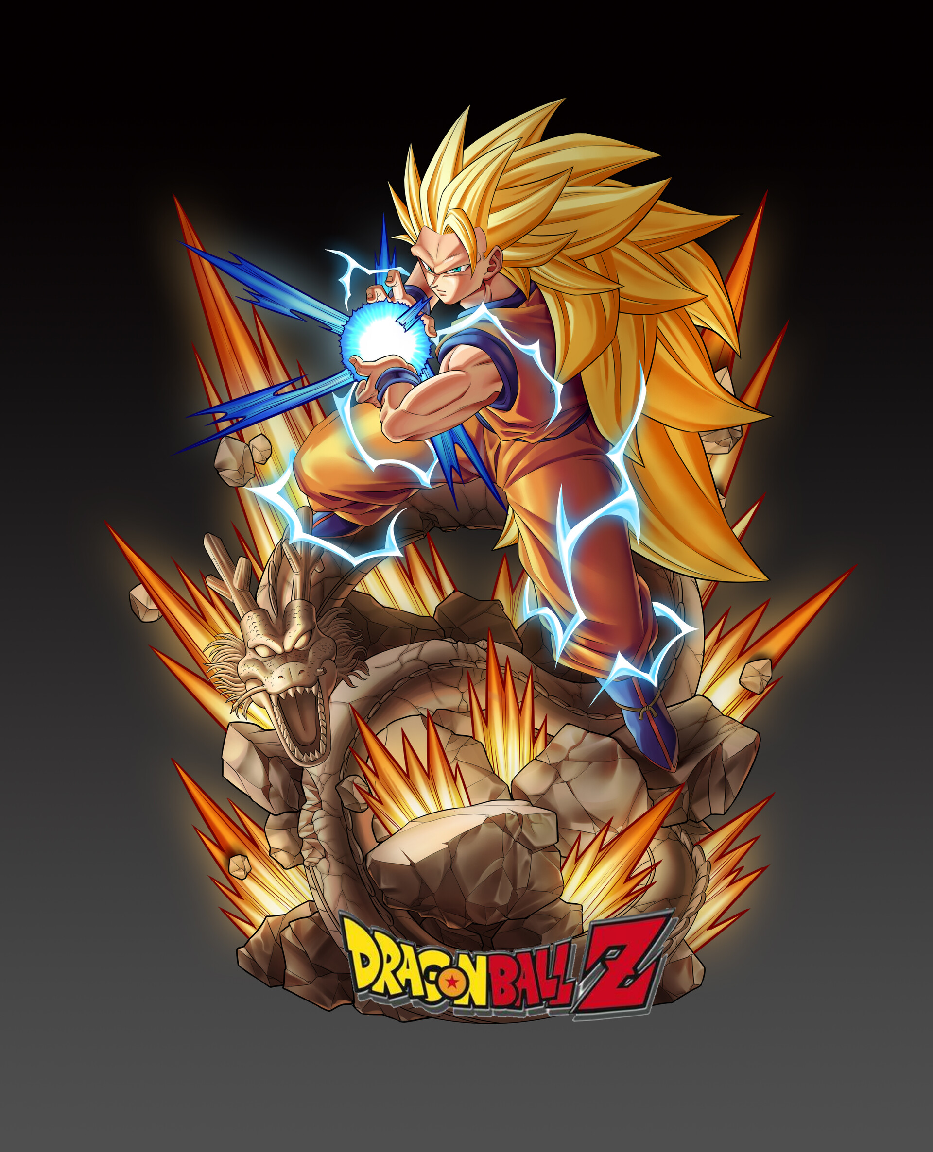 Mao Mao Dragon Ball Son Goku Gk Desgin 超级赛亚人悟空gk原画设计 Mao Mao Dragon Ball Son Goku Gk Desgin 超级赛亚人悟空gk原画设计