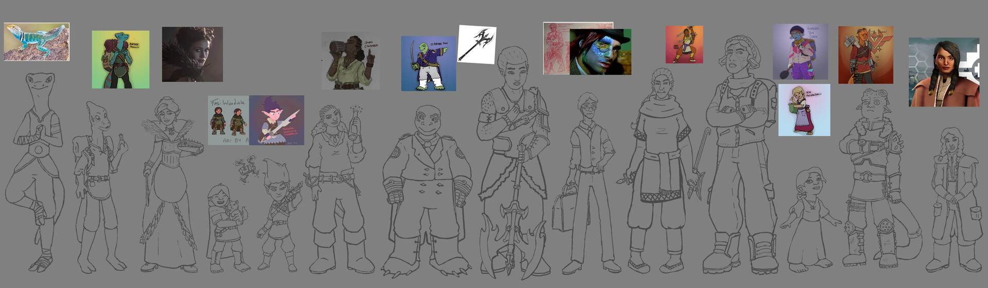 Artstation My Tabletop Rpg Characters Line Up August 2020 Update Amanda Burn In dungeons & dragons, a player creating their character select from one among many fantasy species referred to as 5e races. artstation my tabletop rpg characters