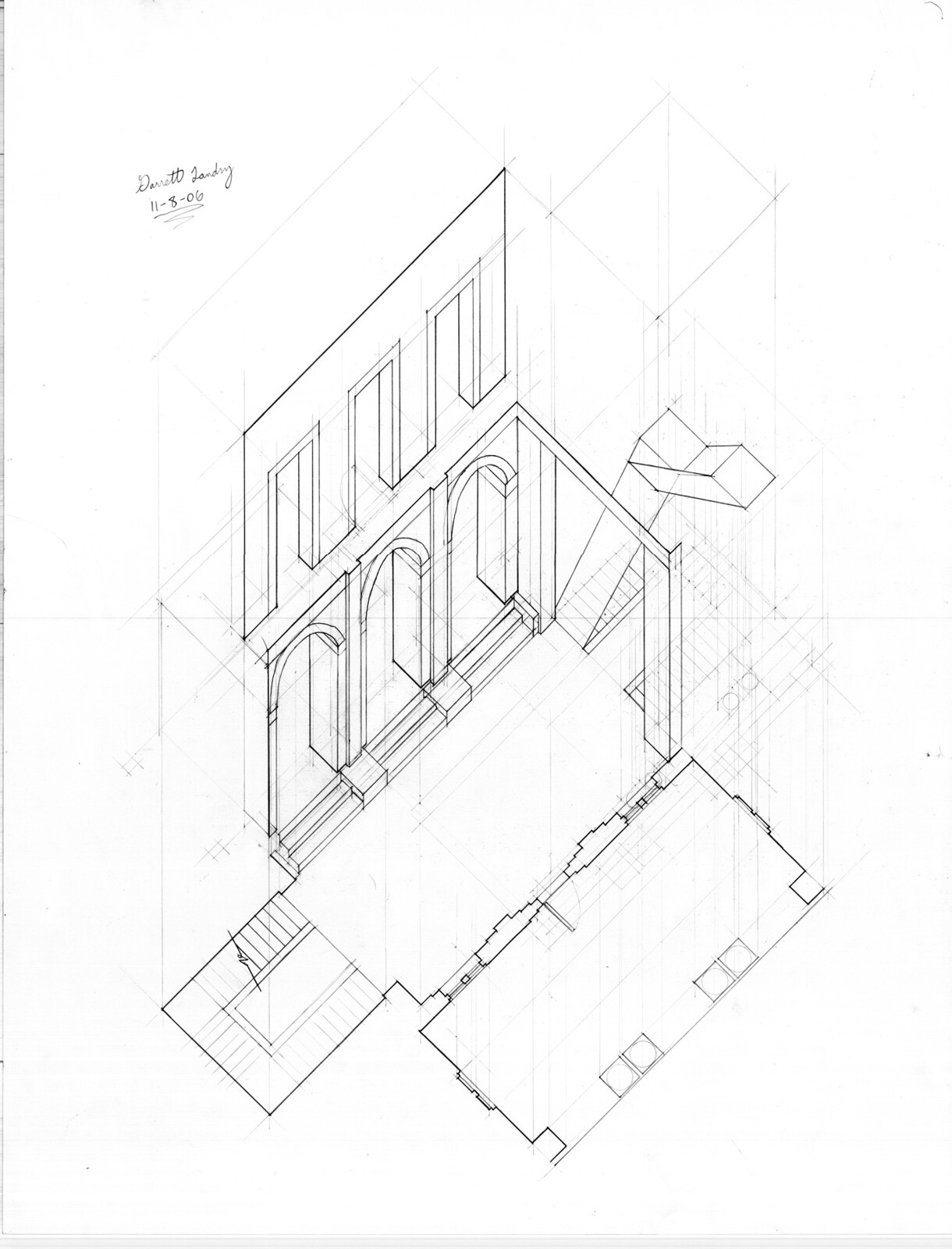 Architecture Technical Drawing 3