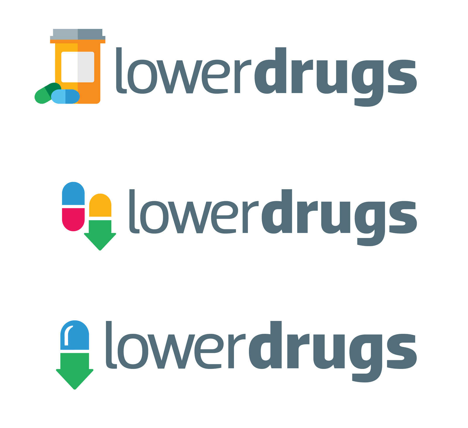 LowerDrugs Logo Ideas