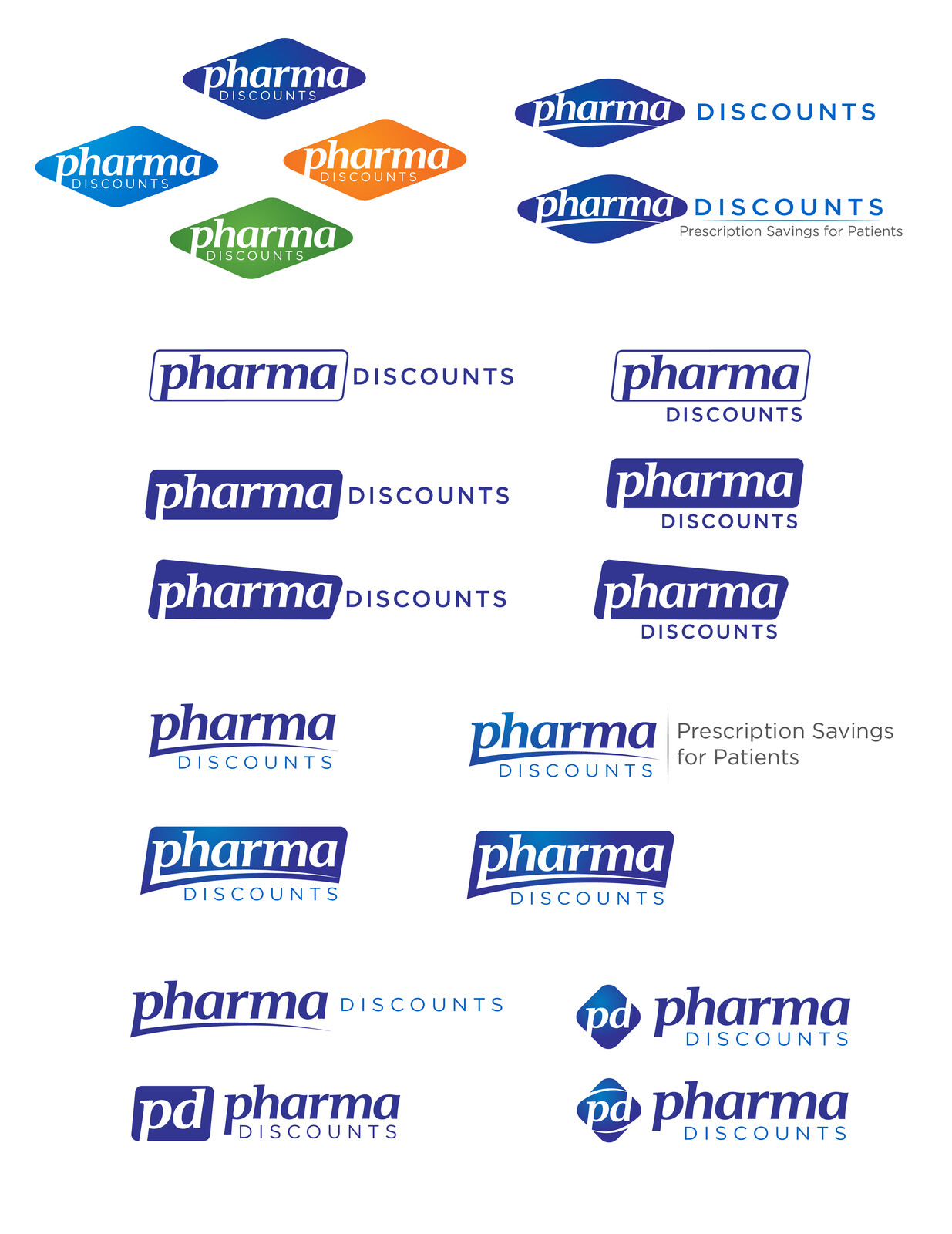PharmaDiscounts Logo Ideas