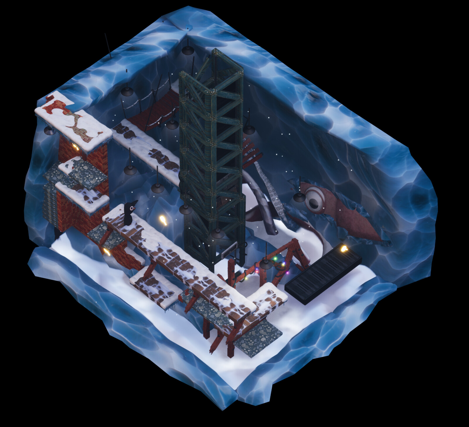 "The Cold Room" level