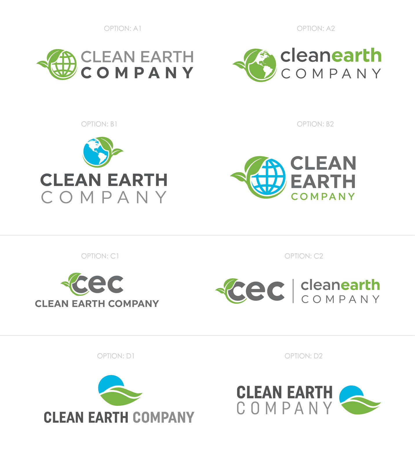 Clean Earth Company Logos