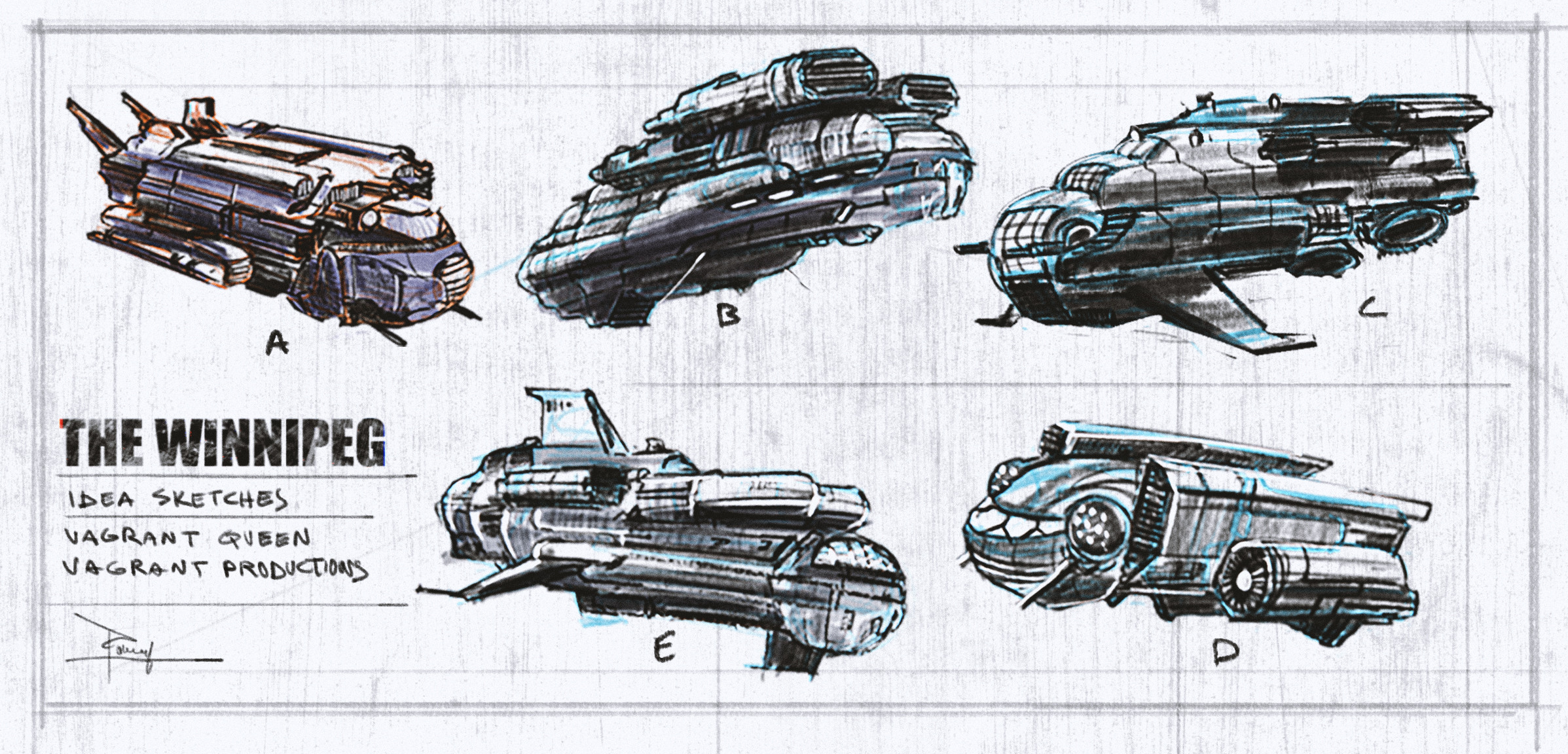 initial sketches
