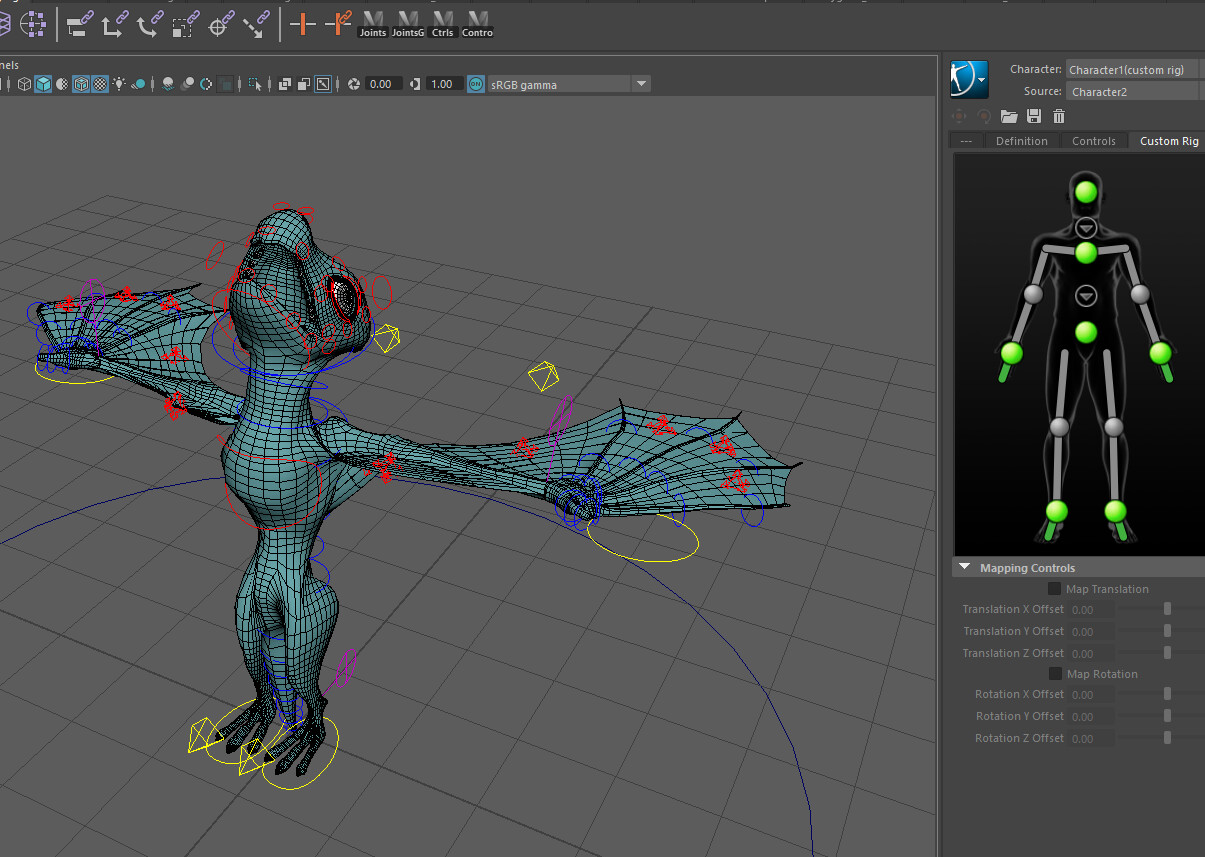 Colin Geil Biped to Quadruped Motion Capture Pipeline (Summer 2020)